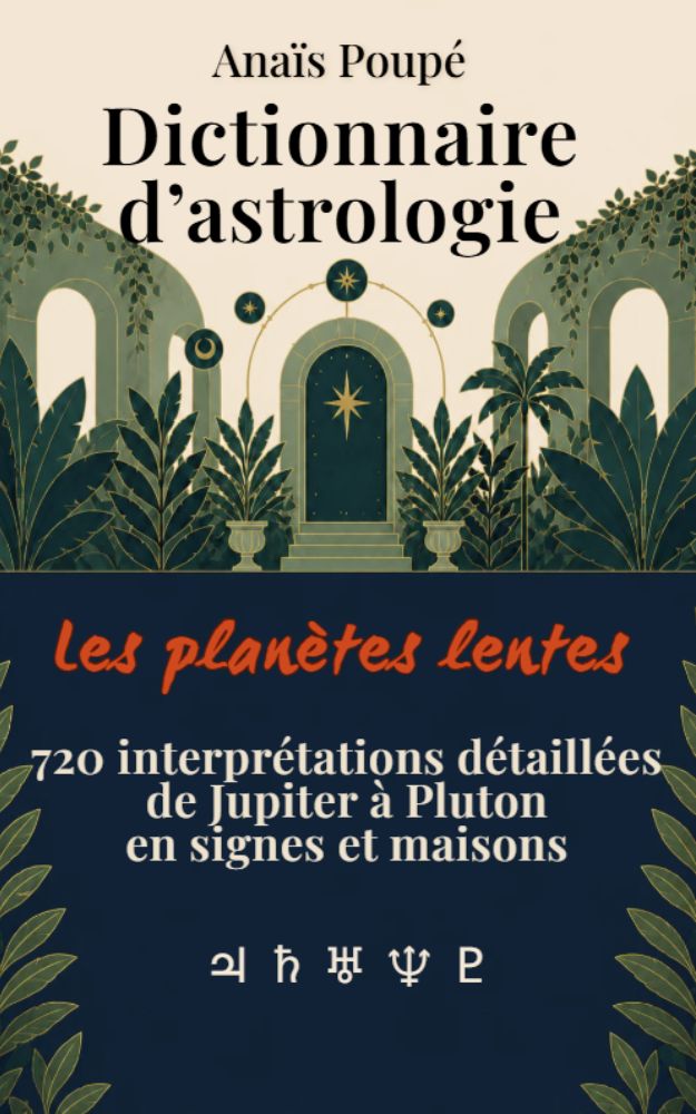 Couverture du Dictionnaire d’astrologie — Les planètes lentes