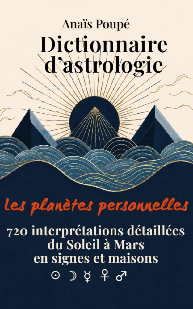 Couverture du Dictionnaire d’astrologie — Les planètes personnelles